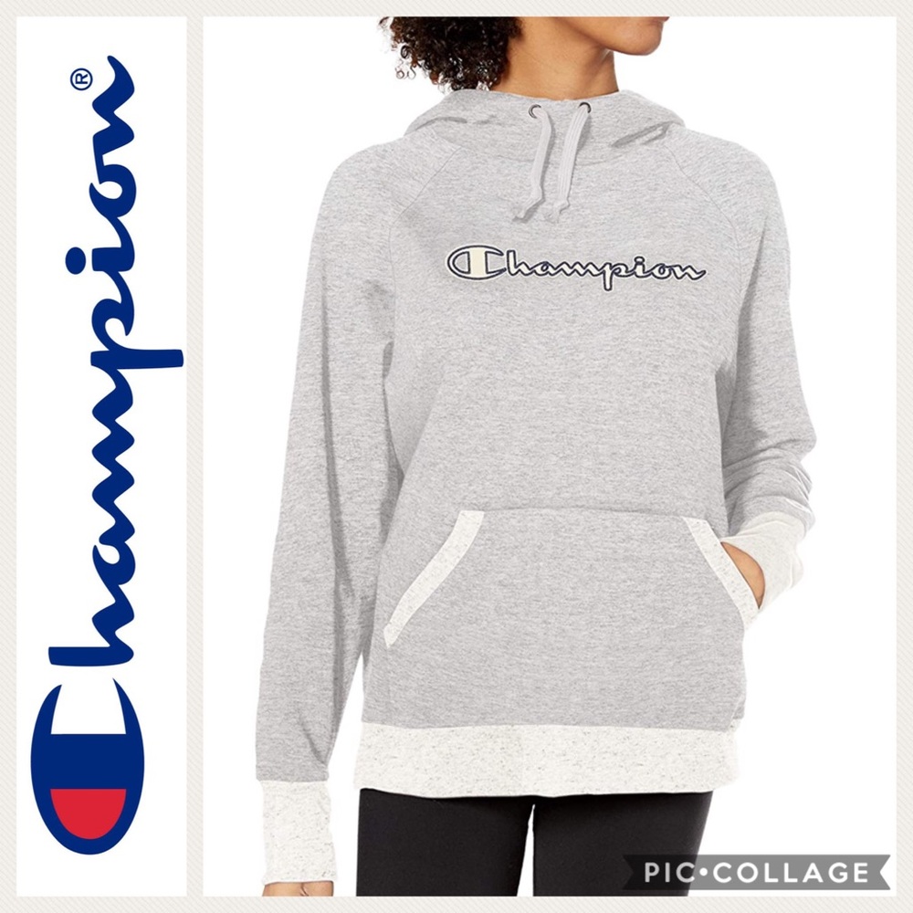 NWT Champion Women’s Powerblend Hoodie {Gry} S